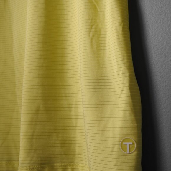 Tribal Sport Zip Yellow Golf Sleeveless Top XL - Picture 4 of 8